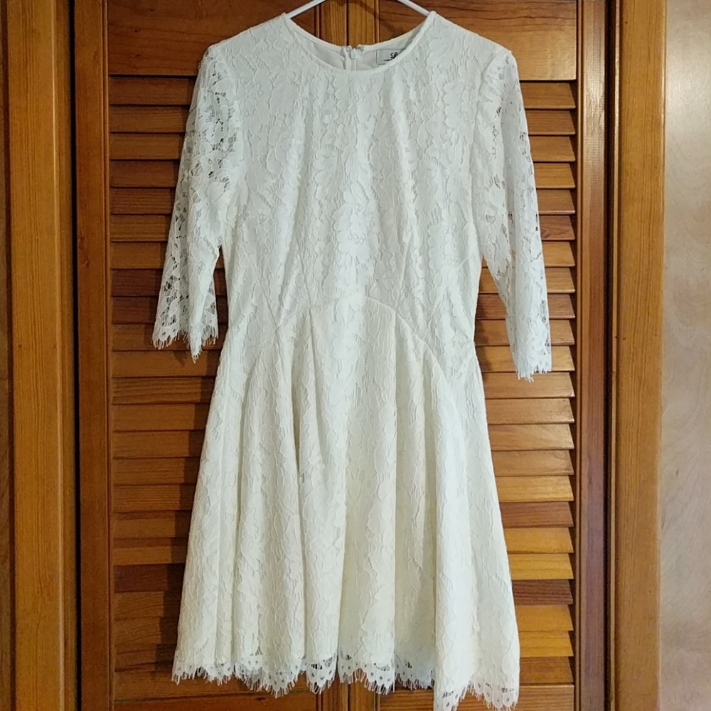 Ivory Lace Dress